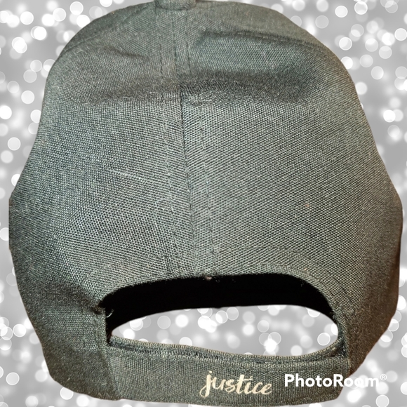Justice Baseball Cap Girl's One Size - Picture 2 of 3